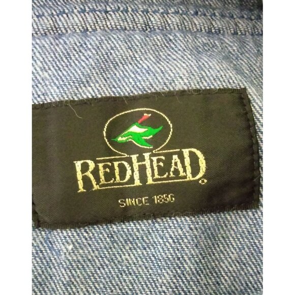 Redhead Mens Size 38 Shorts 6-Pocket Denim Cargo Elastic Back - Picture 7 of 9